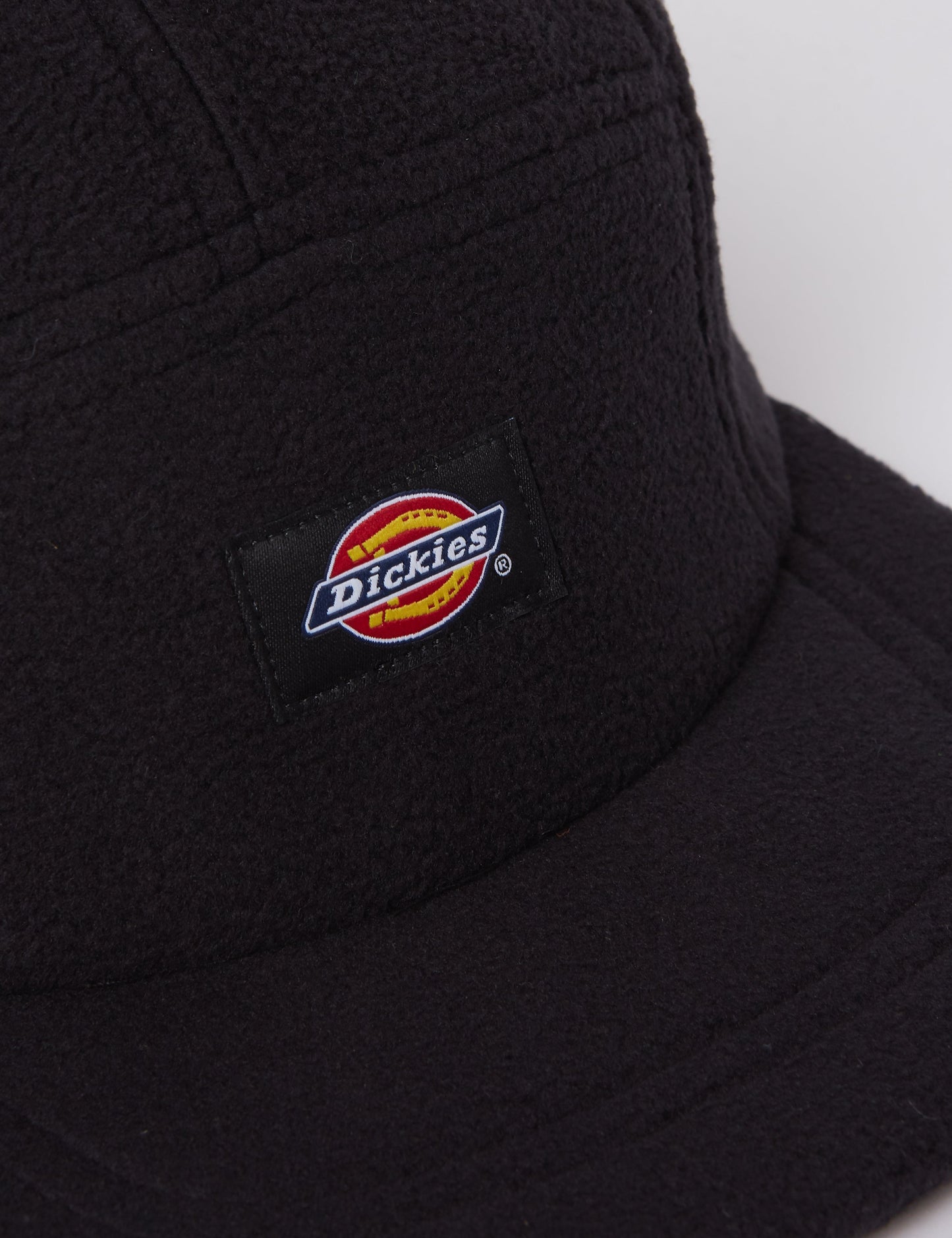 Sleetmute 5-Panel Cap (Fleece) - Black