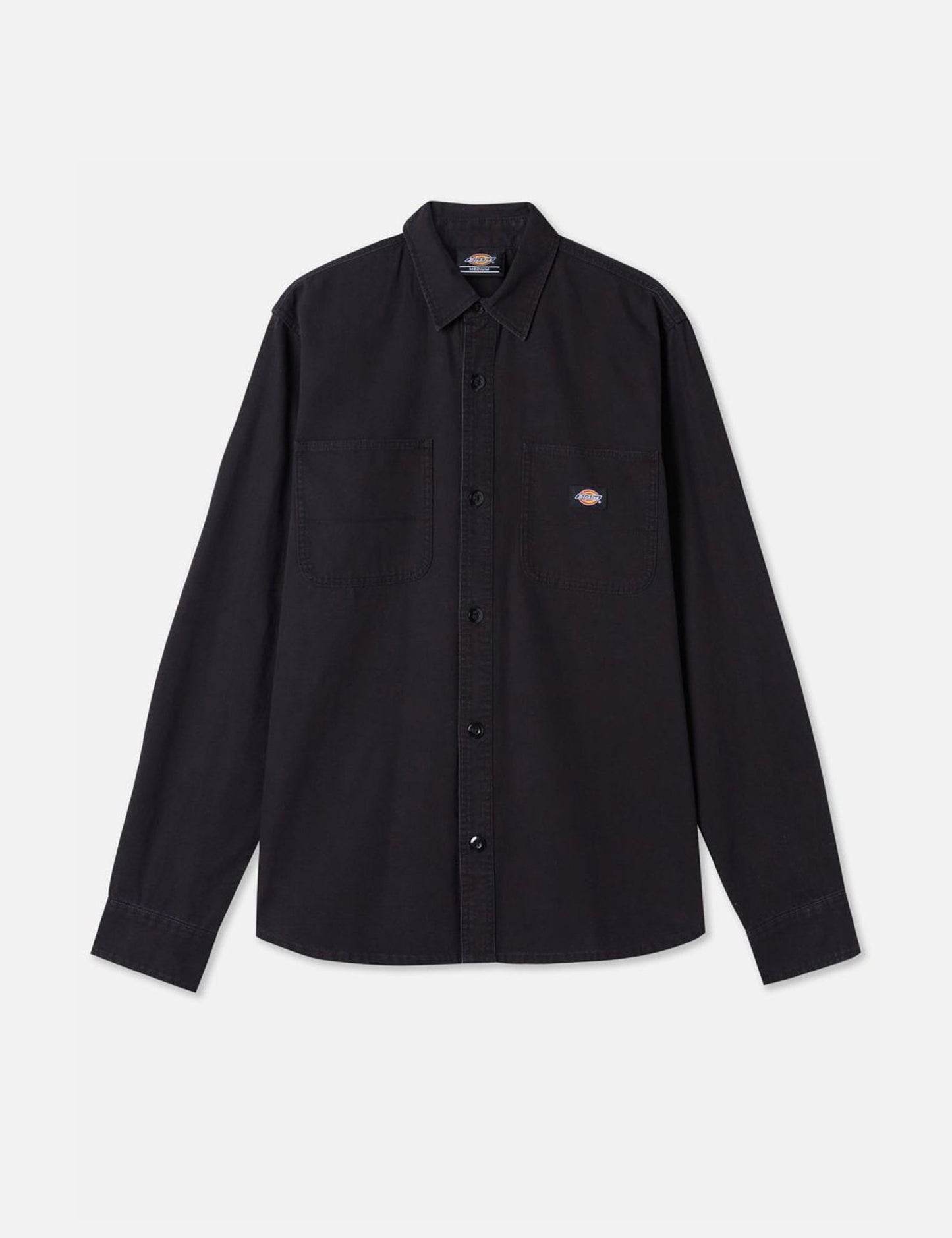 Duck Canvas Shirt - Stone Washed Black