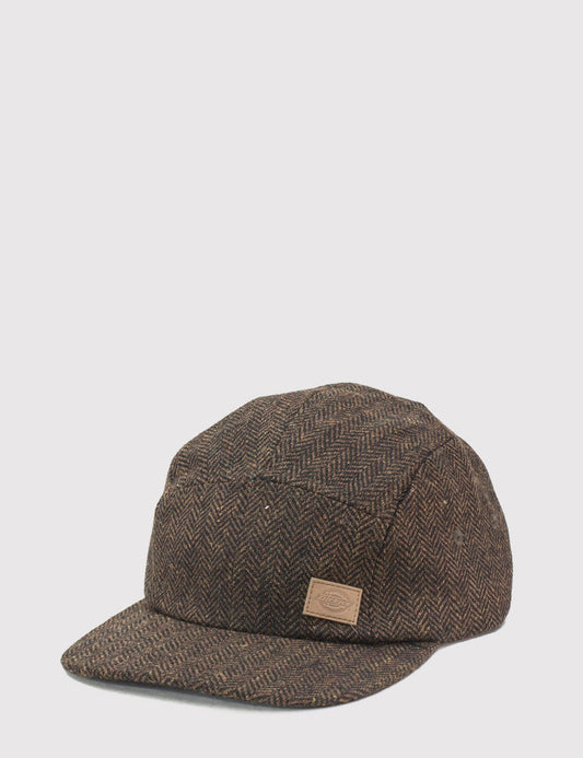 Hingham 5-Panel Cap - Brown
