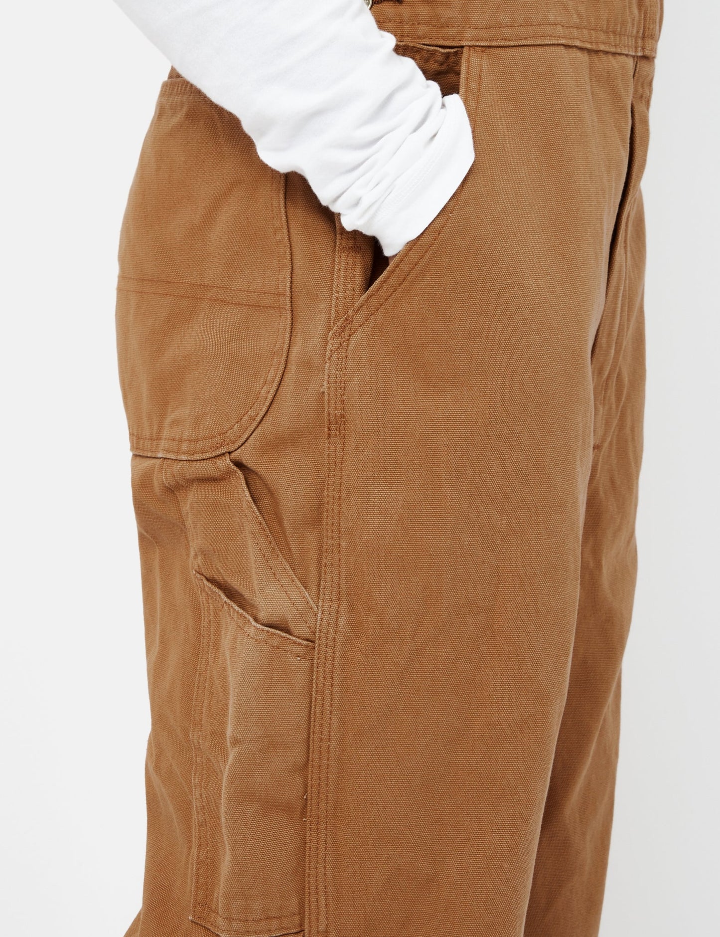 Bib Overalls - Rinsed Brown
