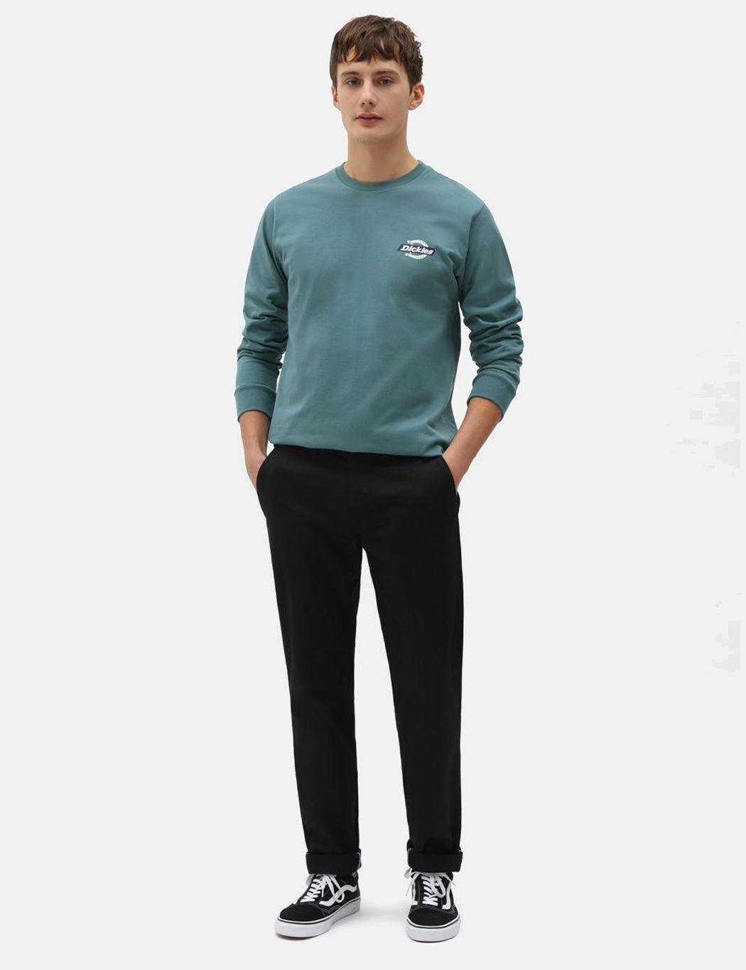 Sherburn Trousers (Slim Straight) - Black