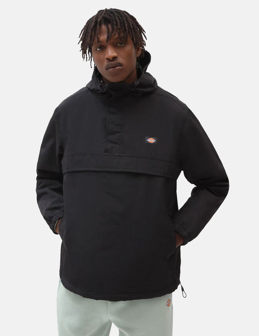 Glacier View Anorak Jacket - Black