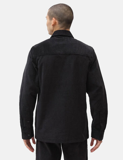 Higginson Corduroy Shirt - Black